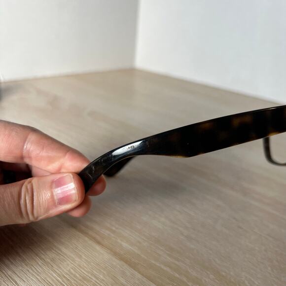 Ray-Ban RB2132 New Wayfarer 902 Sunglasses Tortoise Frames Only 52-18-145 Italy - Picture 11 of 12